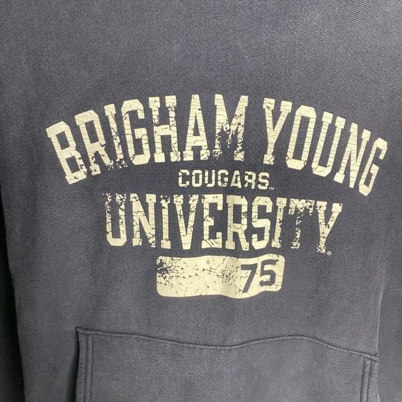 BYU cougars champion reverse weave hoodie size medium - Picture 3 of 7